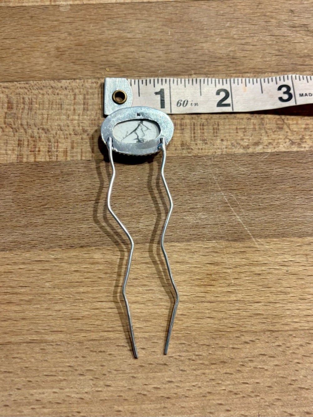 NEW! Howlite Hair Fork - Picture 10 of 10